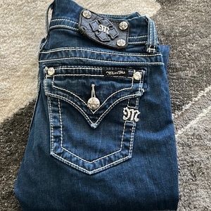 Miss me blue denim skinny jeans size 26